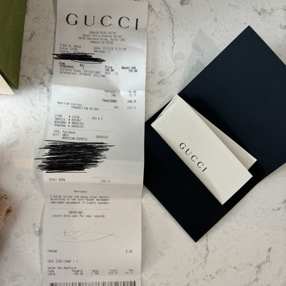 Gucci Toddler Sneakers - Picture 6 of 6